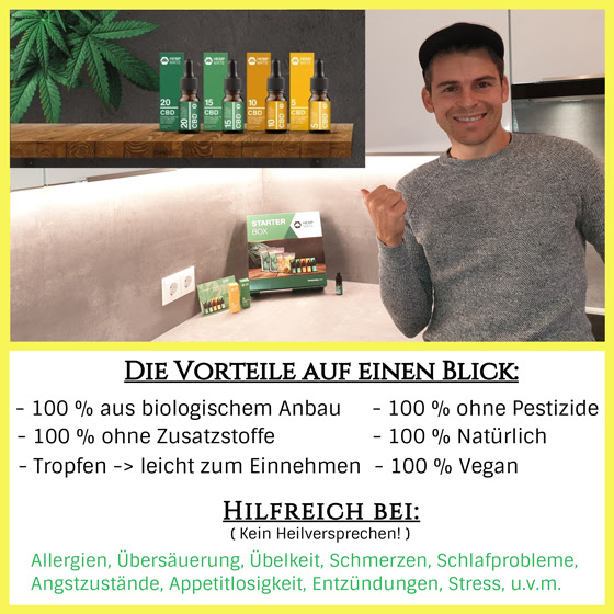 Die Vorteile von CBD