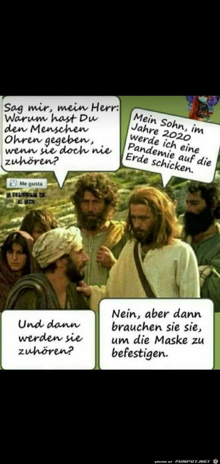 Corona: Jesus und die Ohren