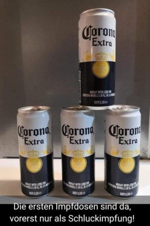 Corona-Dosen: Schluckimpfung