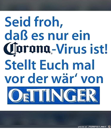 Corona-Virus statt Oettinger-Virus