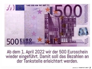 500-Euro-Schein wieder da