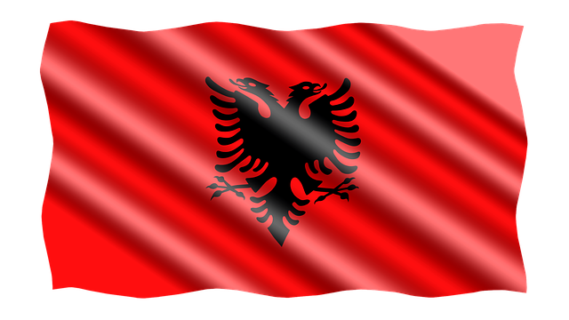 Albanische Flagge