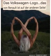 Weibliches VW-Logo