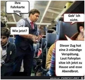 Deutsche Bahn und die Verspätungen