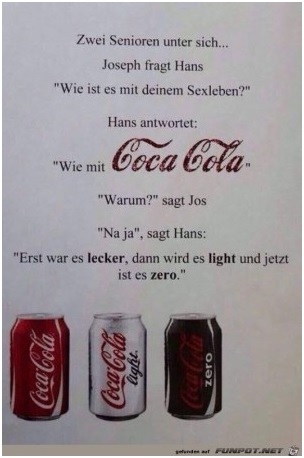 Sex ist wie Coca Cola