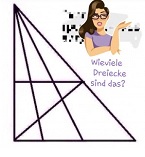 Wie viele Dreiecke siehst du?