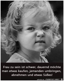 Frau sein ist schwer