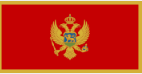 Flagge von Montenegro