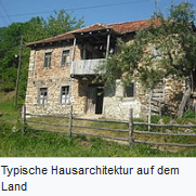 Nordmazedonien: typisches Landhaus