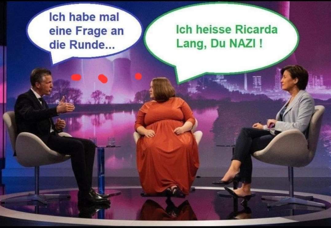 Ricarda Lang in der Runde