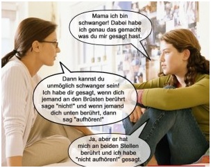 Mama, ich bin schwanger