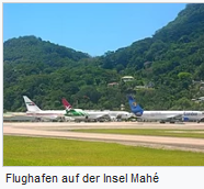 Flughafen auf Mahe/Seychellen