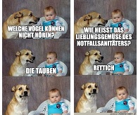 Vgel, die nicht hren, heien...