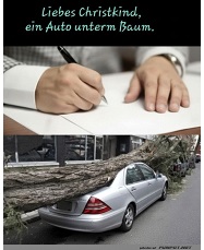 Wunschzettel: Auto unterm Baum